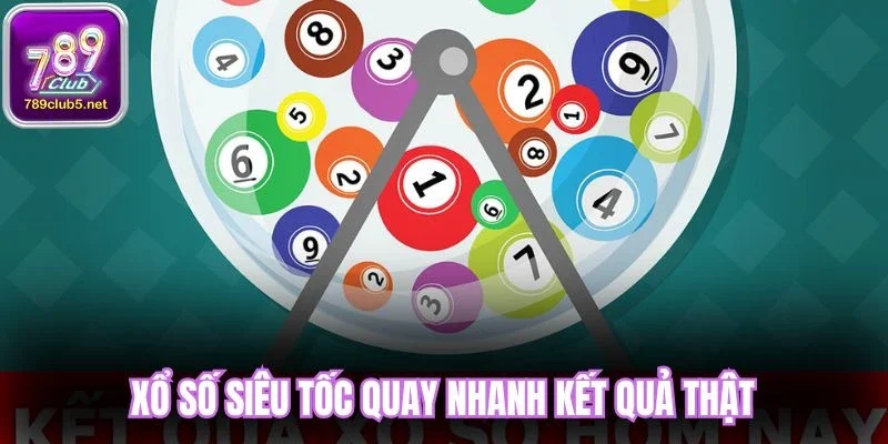 Xổ số siêu tốc quay nhanh kết quả thật